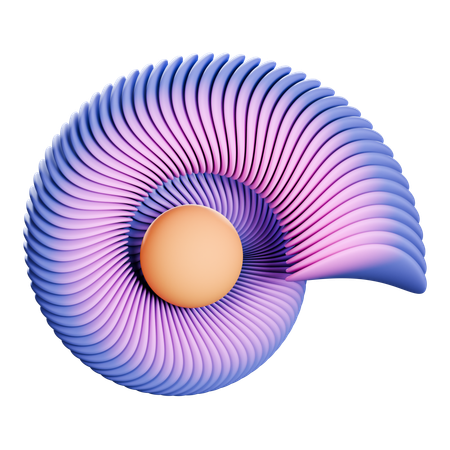 Ring abstract shape  3D Icon