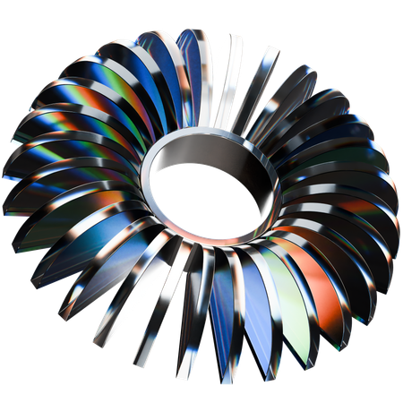 Ring Abstract Shape  3D Icon