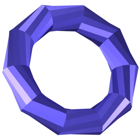 3 D Illustration Of An Abstract Object 3D Icon