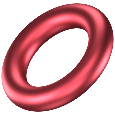 Ring Abstract Shape  3D Icon