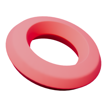 Ring Abstract Shapes  3D Icon