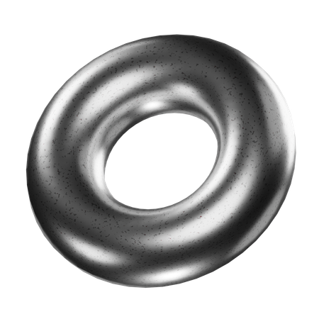 Ring abstrakte Form  3D Icon