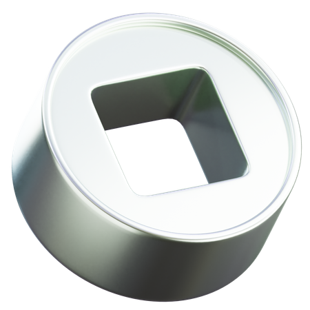 Ring abstrakte Form  3D Icon