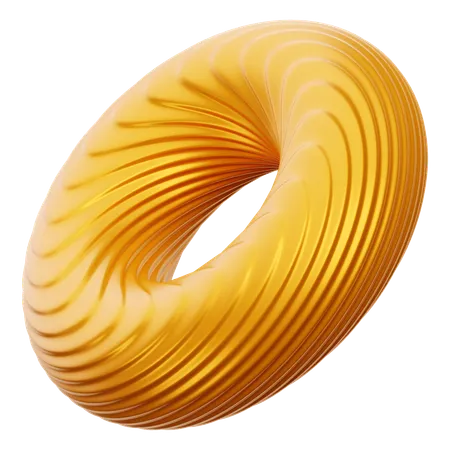 Ring abstrakte Form  3D Icon