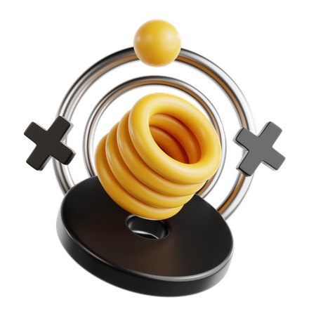 Ring abstrakte Form  3D Icon