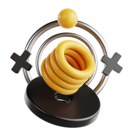 Ring abstrakte Form  3D Icon