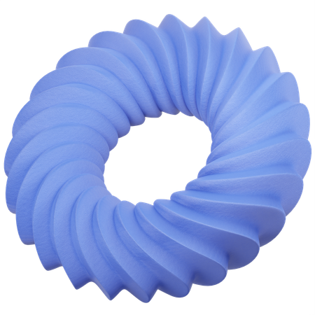 Ring abstrakte Form  3D Icon