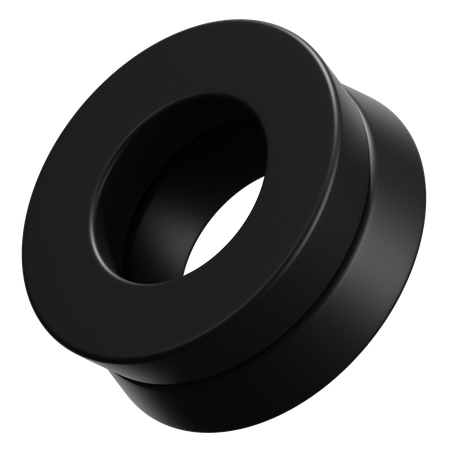 Ring abstrakte Form  3D Icon