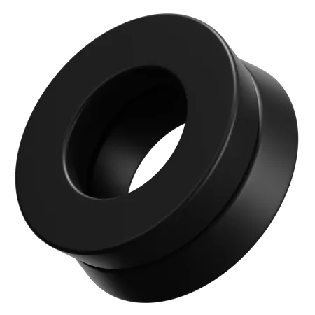 Ring abstrakte Form  3D Icon