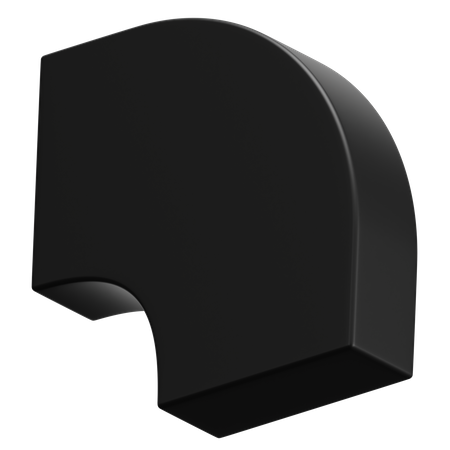 Ring abstrakte Form  3D Icon