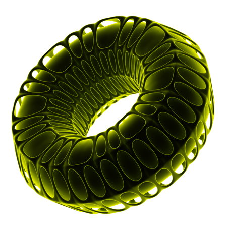 Ring abstrakte Form  3D Icon