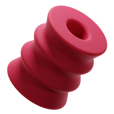 Ring abstrakte Form  3D Icon