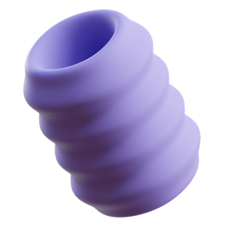 Ring abstrakte Form  3D Icon