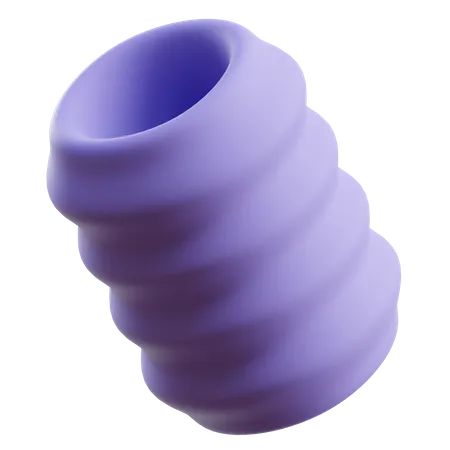 Ring abstrakte Form  3D Icon