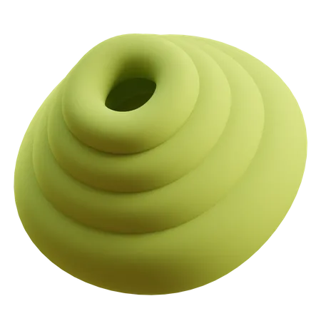 Ring abstrakte Form  3D Icon