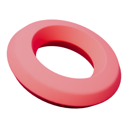 Ring abstrakte Formen  3D Icon