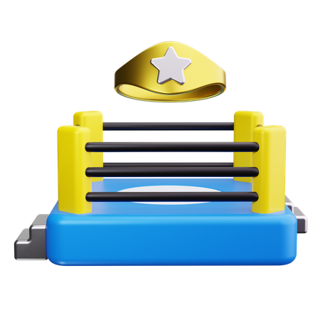 Ring de boxe  3D Icon