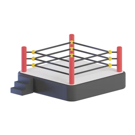 Ring de boxeo  3D Icon