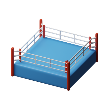 Ring de boxeo  3D Icon