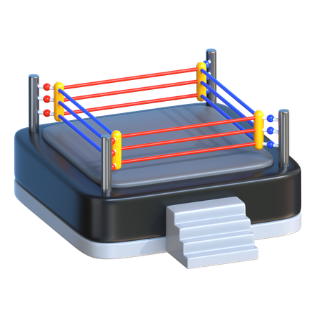 Ring de boxeo  3D Icon