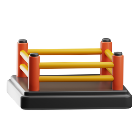 Ring de boxeo  3D Icon