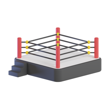 Ring de boxeo  3D Icon