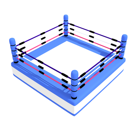 Ring de boxeo  3D Icon