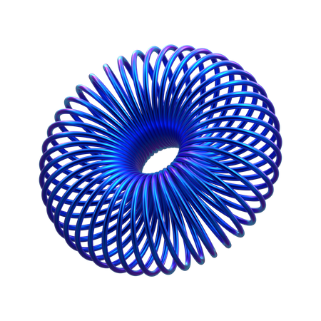 Ring Donut Form  3D Icon