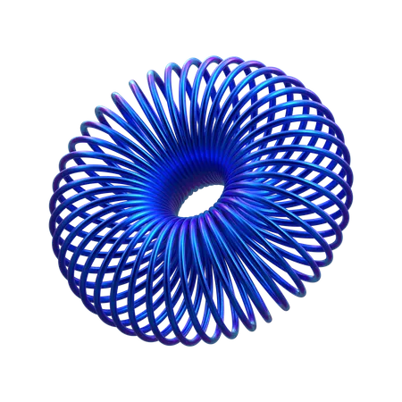 Ring Donut Form  3D Icon