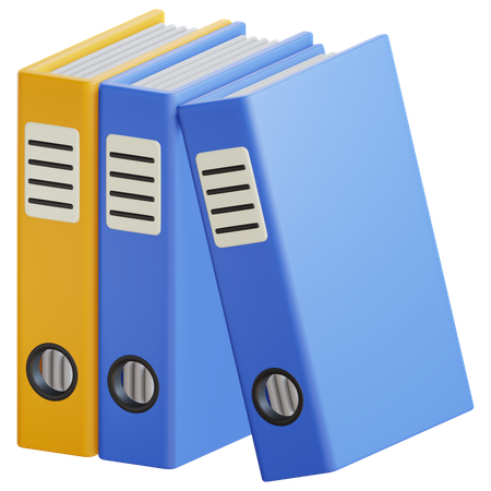 Ring File  3D Icon