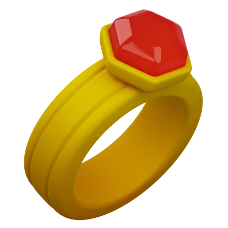 Ring Game  3D Icon