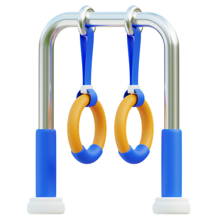 Ring Gymnastic  3D Icon