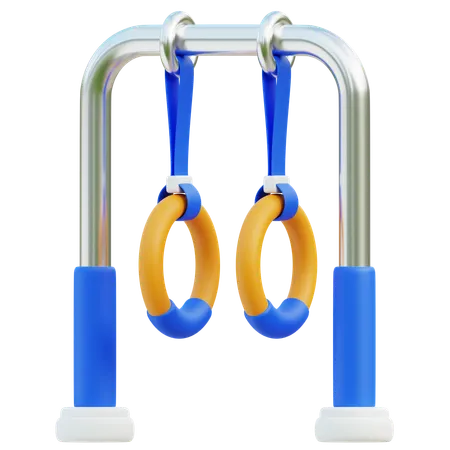 Ring Gymnastic  3D Icon