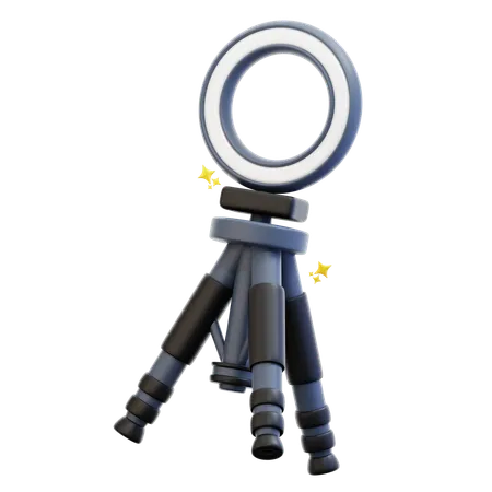 Ring Light  3D Icon