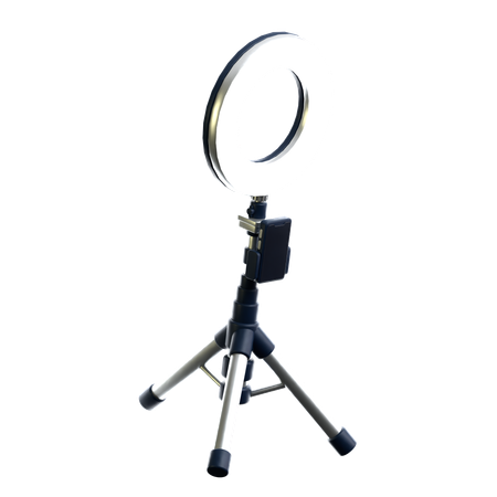 Ring Light  3D Icon