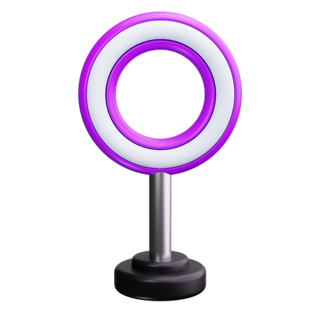 Ring Light  3D Icon