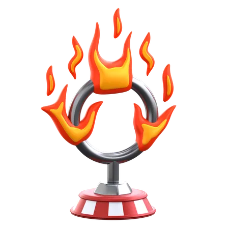 Ring Of Fire  3D Icon