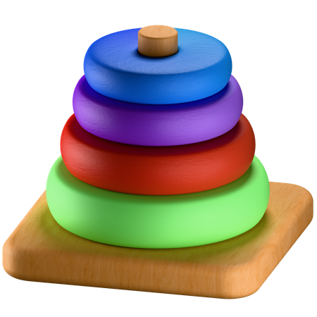 Ring Pyramid  3D Icon