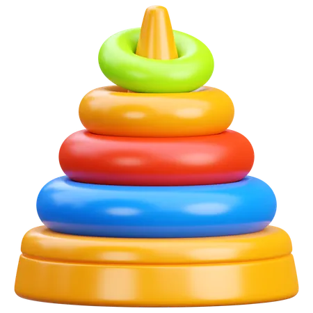 Ring Pyramid  3D Icon