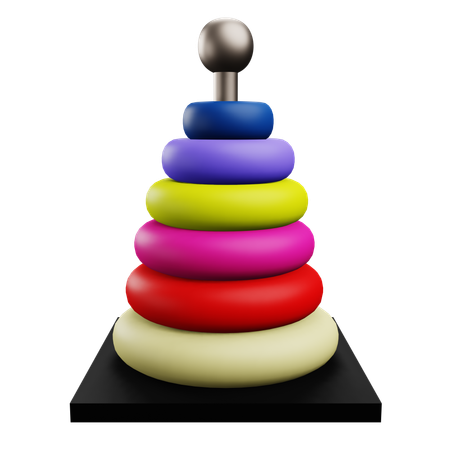 Ring Pyramid  3D Icon