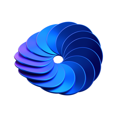 Ring Shape  3D Icon