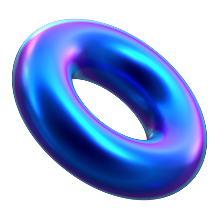 Ring Shape  3D Icon