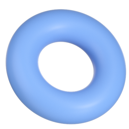 Ring Shape  3D Icon