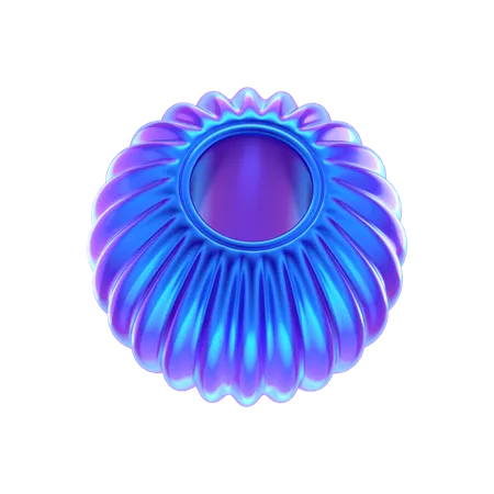 Ring Shape Abstract Shape  3D Icon