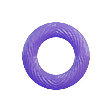 Ring Shpae  3D Icon