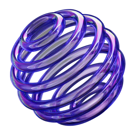 Ring Sphere  3D Icon