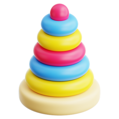 Ring Toy  3D Icon
