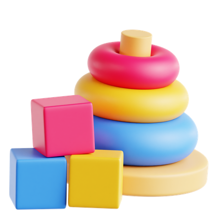 Ring Toy  3D Icon