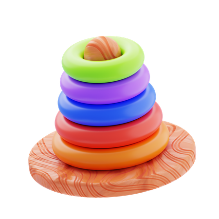 Ring Toy  3D Icon