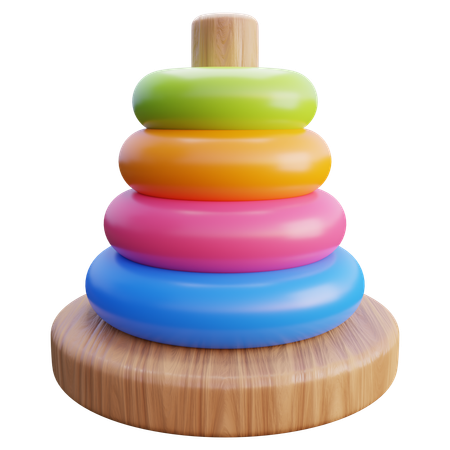 Ring Toy  3D Icon